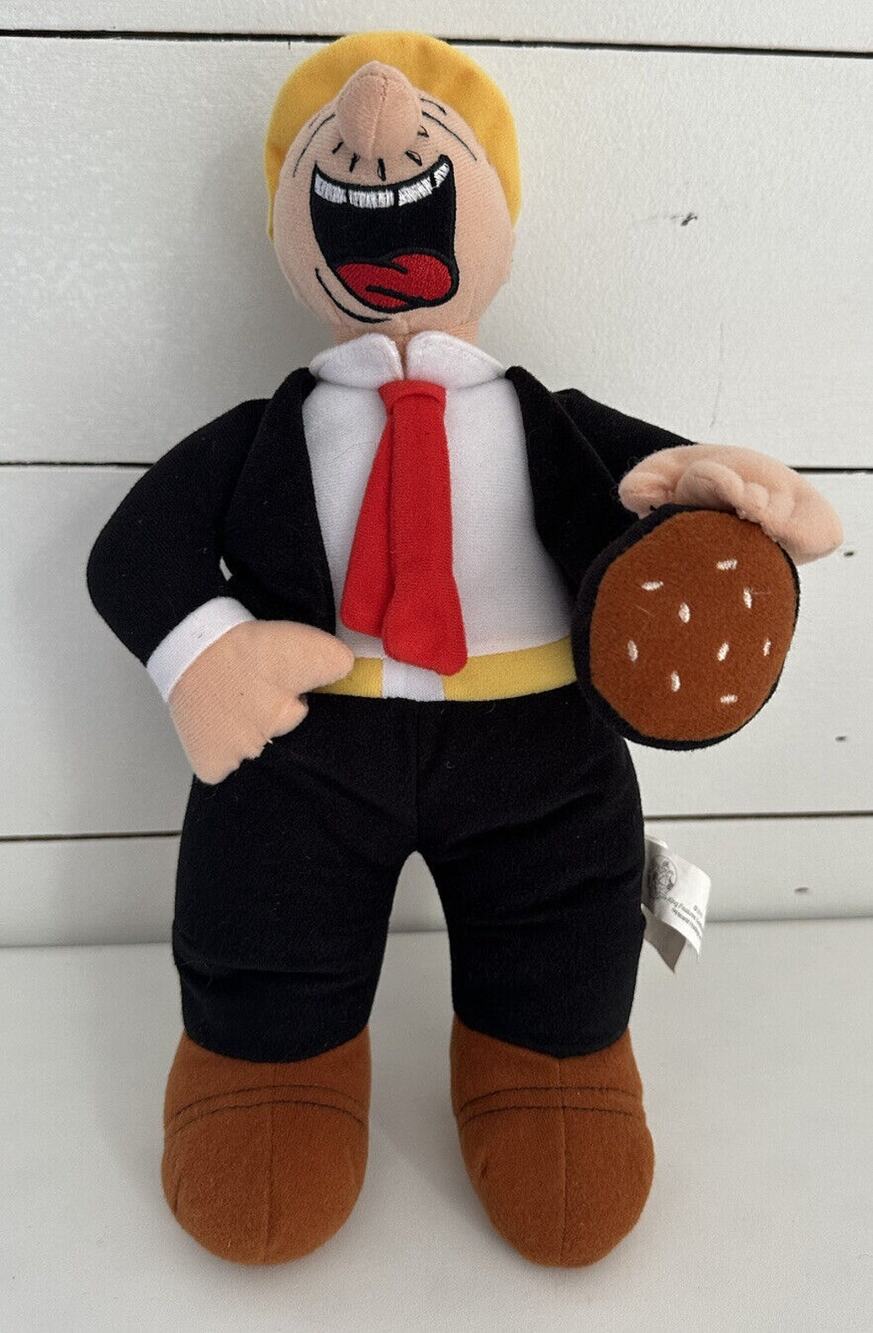 Wimpy Popeye Hamburger Stuffed Plush Sugar Loaf 2012 12”